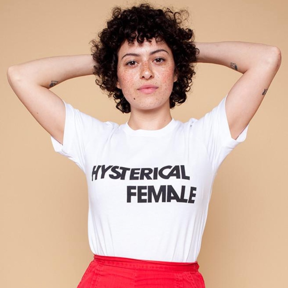 ISO RACHEL ANTONOFF HYSTERICAL FEMALE TEE (or sweatshirt or tote) **DO NOT BUY**